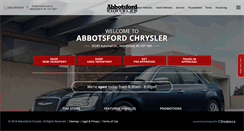 Desktop Screenshot of abbotsfordchrysler.com